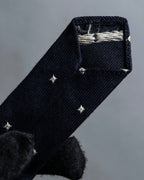 "COMME des GARCONS
 HOMME" Square diamond pattern sample necktie