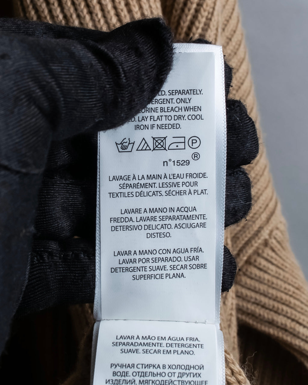 "POLO Ralph Lauren" Buckle closure design ribbed cardigan