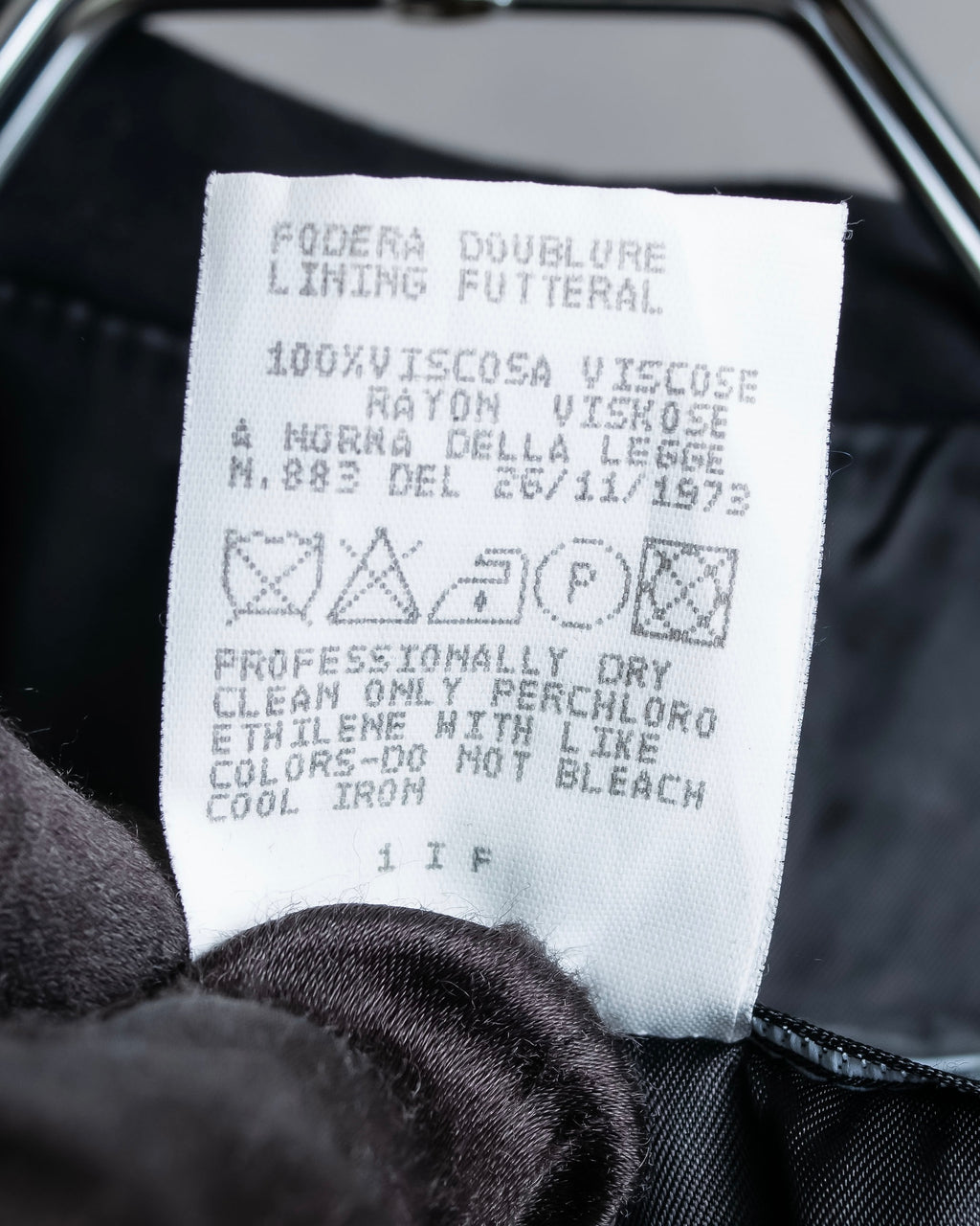 "Versus Versace" Belted design short length stencolor coat