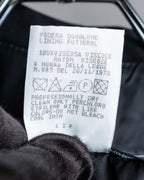 "Versus Versace" Belted design short length stencolor coat