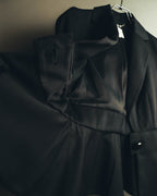 "CELINE" 00's Fitted peplum wool blazer