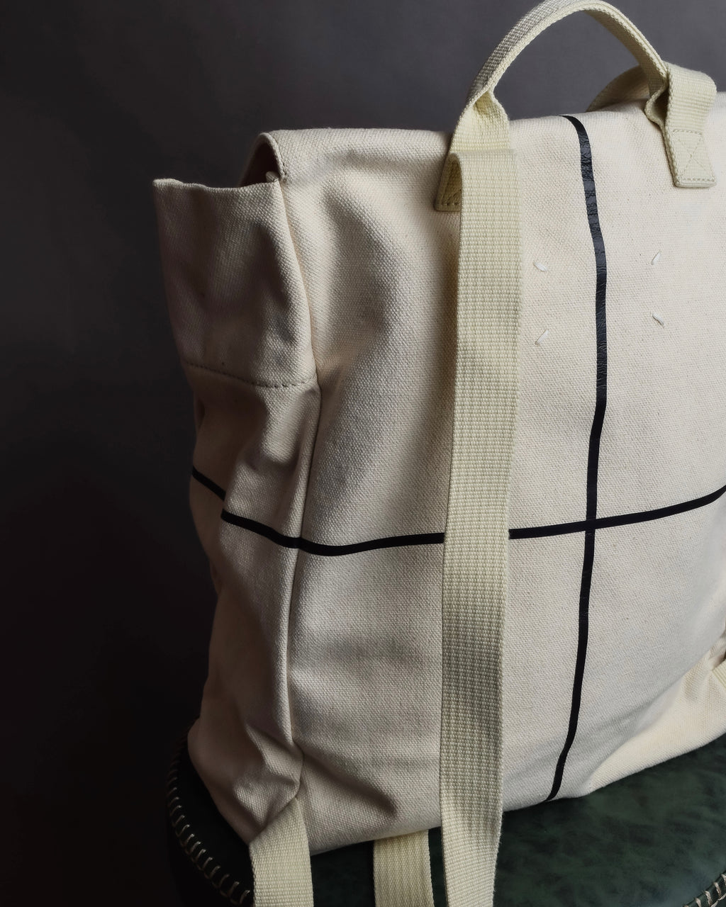 "MAISON MARGIELA" Atelier 75011 design canvas large bag