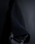 "ISSEY MIYAKE PLANTATION" Minimalist design A-line stand collar coat