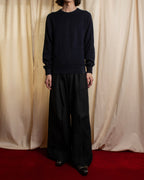 "HERMES" 80's-90's Minimalist design cotton knit