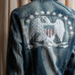 "Ralph Lauren" Eagle & star embroidered design denim jacket