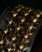 "MAISON MARGIELA" 10AW sphere design silver & gold combination bangle