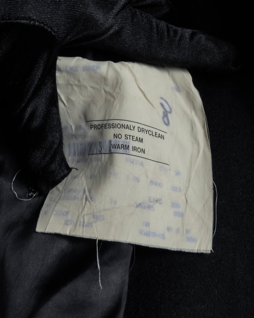 "FENDI" 80's-90's Classic cashmere long chester coat