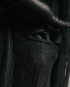 -SPECIAL- “Rick Owens” 2000’s Open weave shawl cardigan