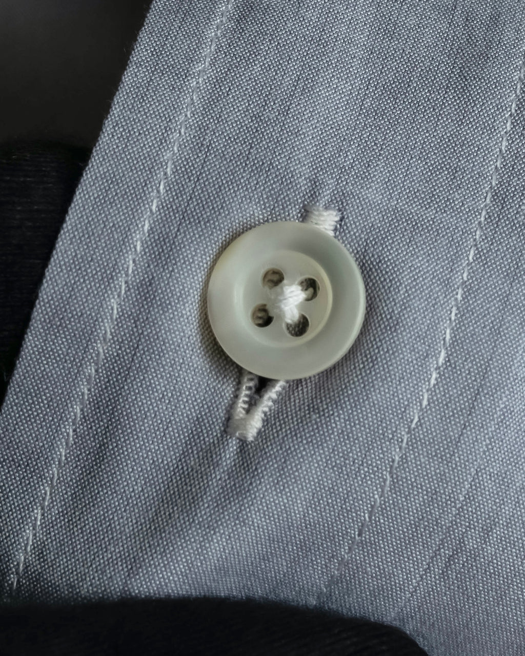 "MAISON MARGIELA" 21SS Long tail design band collar shirt