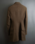 "SPORTSMAX" Carving flap design mid-length coat