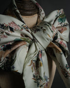 “Christian Dior” 2018– Botanical chinoiserie silk scarf