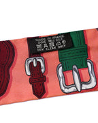 HERMES/ “Harnais des Présidents” Twilly Silk Scarf