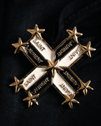 –SPECIAL– “SAINT LAURENT”
2013-2016 Cross star silk ribbon choker