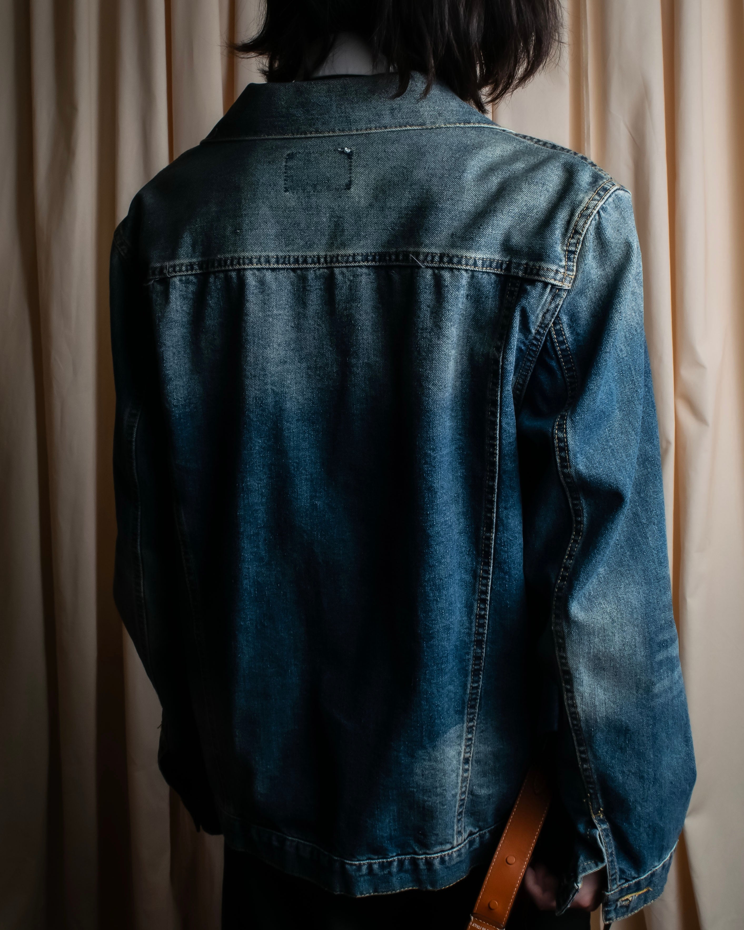"NUMBER (N)INE" Vintage washed denim jacket