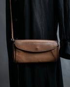 "Maison Martin Margiela" Compact Shoulder Special Leather Bag