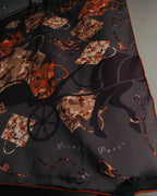 “Hermès” 2007 Kelly en calèche silk scarf