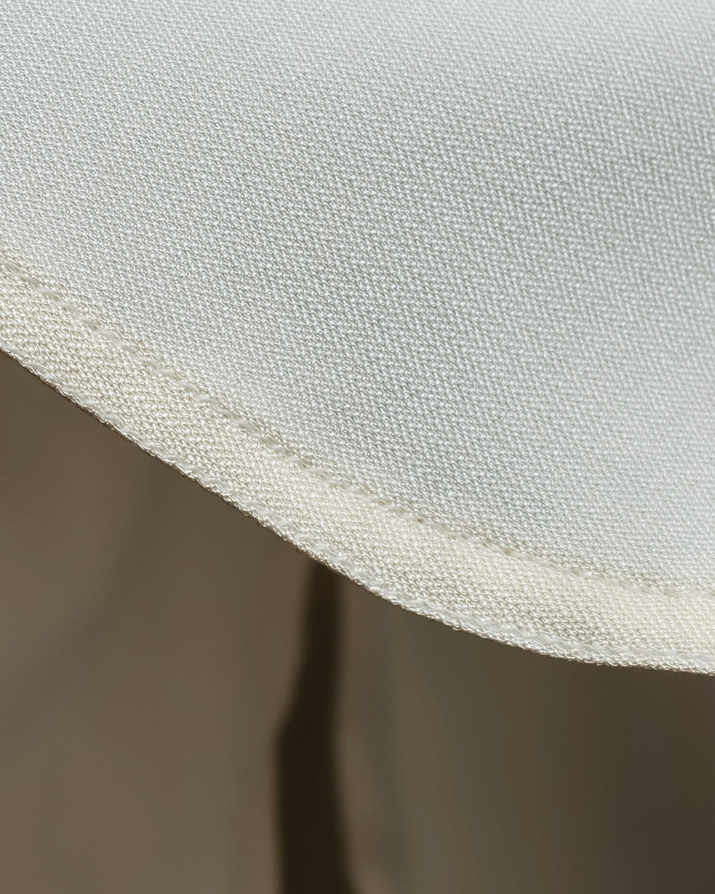 "HERMES" 90's Musical score motif front pleated shirt