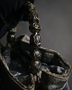 –SPECIAL– “Christian Dior”
90’s-00’s Beaded handle velvet pouch bag