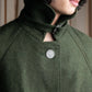 "BAVARIA LODEN" Vintage 2way stand collar wool long coat