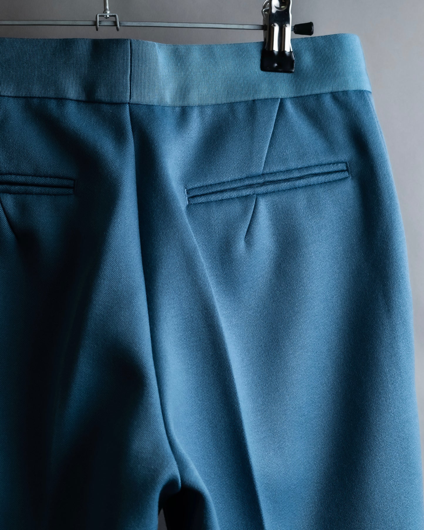 "DRAWER" Beautiful light blue tapered silhouette slacks