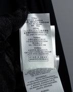 "FENDI" Pick stitch design fly front shirt