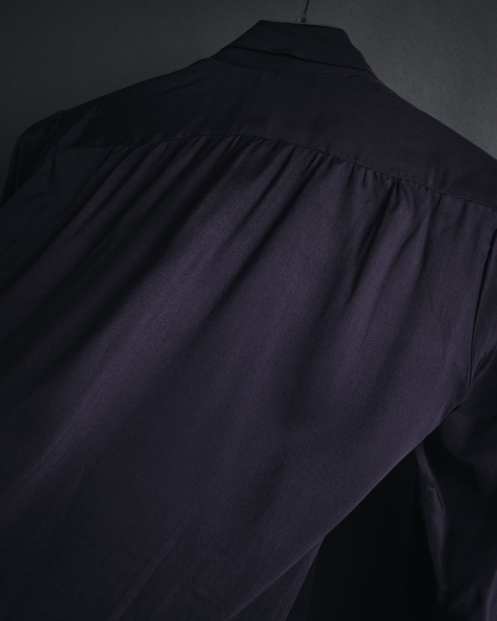 "Yves Saint Laurent" Late 80s silk bow tie blouse