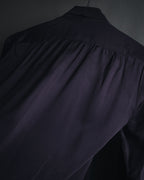 "Yves Saint Laurent" Late 80s silk bow tie blouse