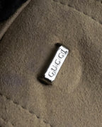 "GUCCI" Sand beige suede set up