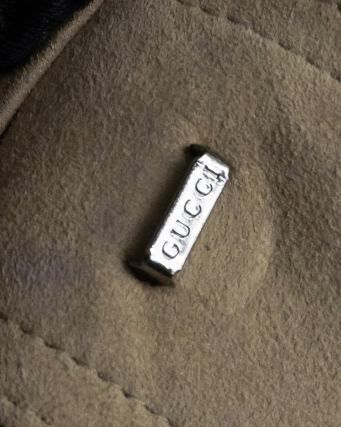 "GUCCI" Sand beige suede set up