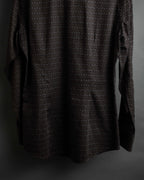 "GUCCI" Horsebit pattern shaped shirt