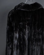 "GUCCI" Semi-custom atelier work fur long coat