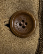 "LOEWE" 90's Panel-switched design mouton shearling coat