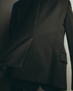 -SPECIAL- “Saint Laurent” 2012-2016 Single-button satin-lapel wool jacket