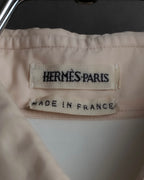 "HERMES" Margiela period collar change shirt