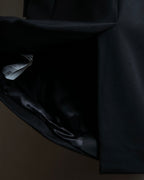 "HUGO BOSS" Satin switch lapel shaped tailored coat