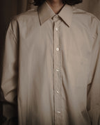 "Yves Saint Laurent" Late 90’s-early 00’s cotton broadcloth dress shirt