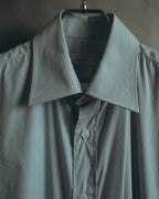 “PRADA” 2010’s fine striped slim-fit shirt
