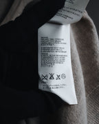 Maison Margiela 2014 Autumn/Winter fine gauge V-neck knit dress with elbow patches