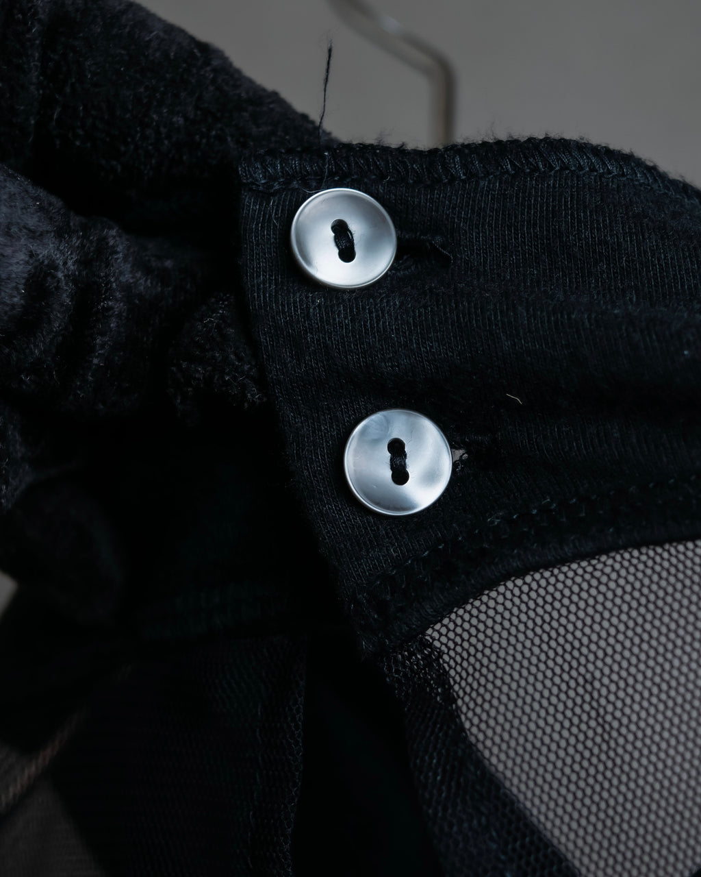 "JUNIOR GAULTIER" Sheer layered tie detail dress