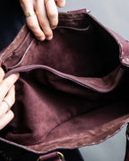 "CELINE" Stud design bordeaux color boogie bag