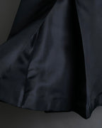 "PRADA" 100% silk pleated skirt