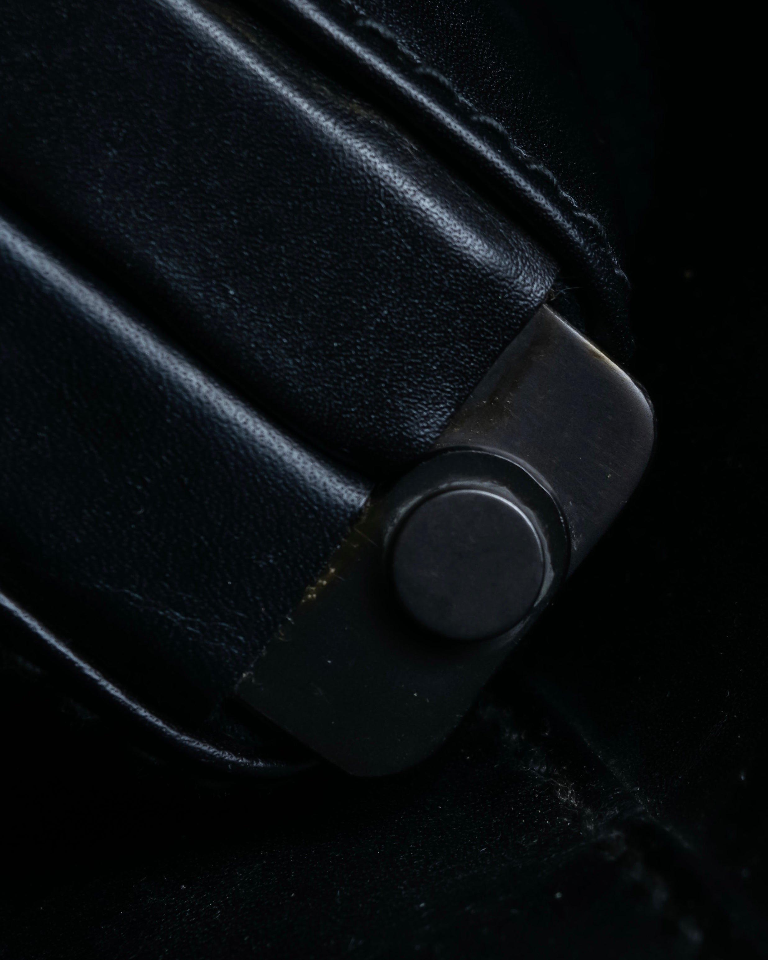 "GUCCI" Vintage gold metal fittings mini doctor bag