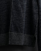 "CELINE" Inside-out stitching design knit pullover