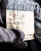 "COMME des GARCONS
COMME des GARCONS" 6 button detail raw edge jacket