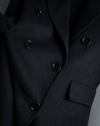 "S Max Mara" 21AW Structured double-breasted long chester coat