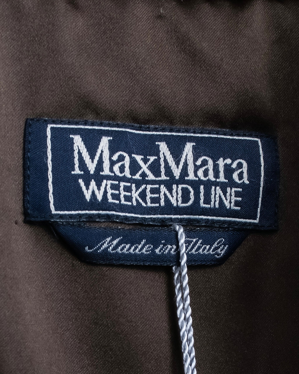 "Weekend Max Mara" Fur collar front zipper blouson