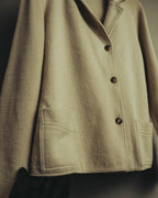 “Salvatore Ferragamo” 90’s-00’s Virgin wool raglan-sleeve cardigan jacket