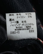 "Burberrys" 90’s heritage duffle coat with check-lined hood