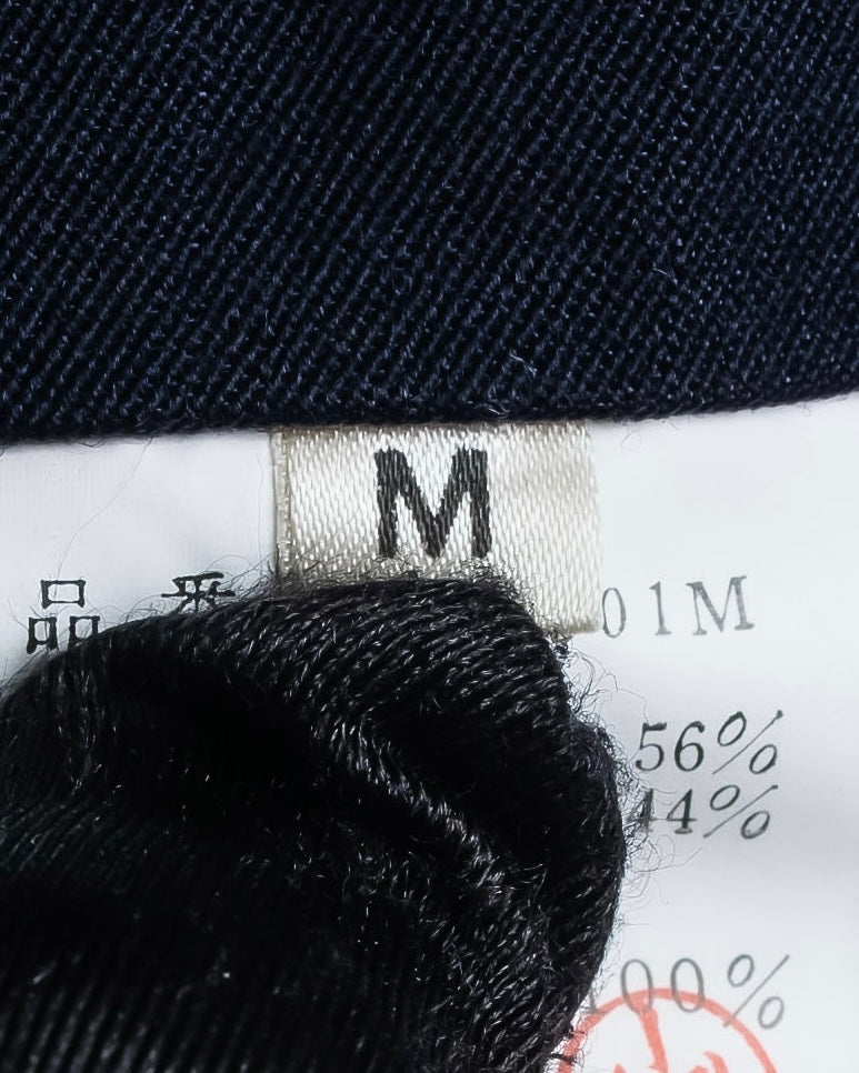 "COMME des GARCONS" Box pleated belted corset skirt