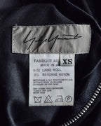 "YOHJI YAMAMOTO FEMME" 10AW Pinstripe pattern tuck wide slacks